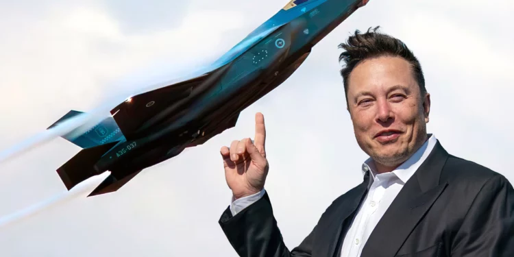 Elon Musk afirma que los F-35 son un fracaso