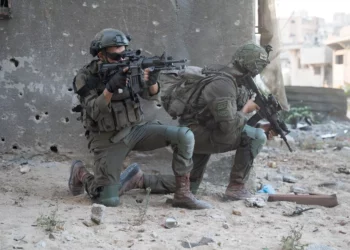 Tropas que operan en la Franja de Gaza en una fotografía sin fecha publicada por el ejército el 13 de noviembre de 2024. (Fuerzas de Defensa de Israel)