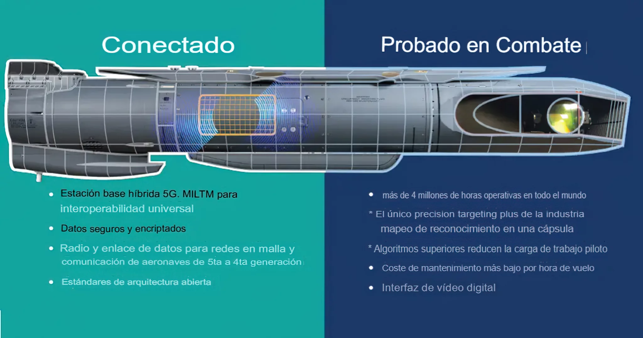 Cápsulas de orientación avanzadas para francotiradores (ATP). (Fotografía de Lockheed Martin)