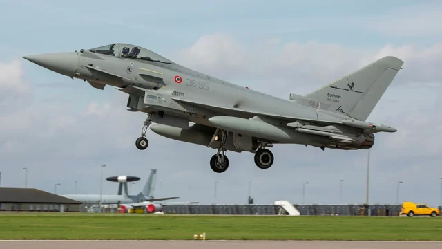 El Eurofighter pasa al retiro en el Reino Unido ante llegada del F-35