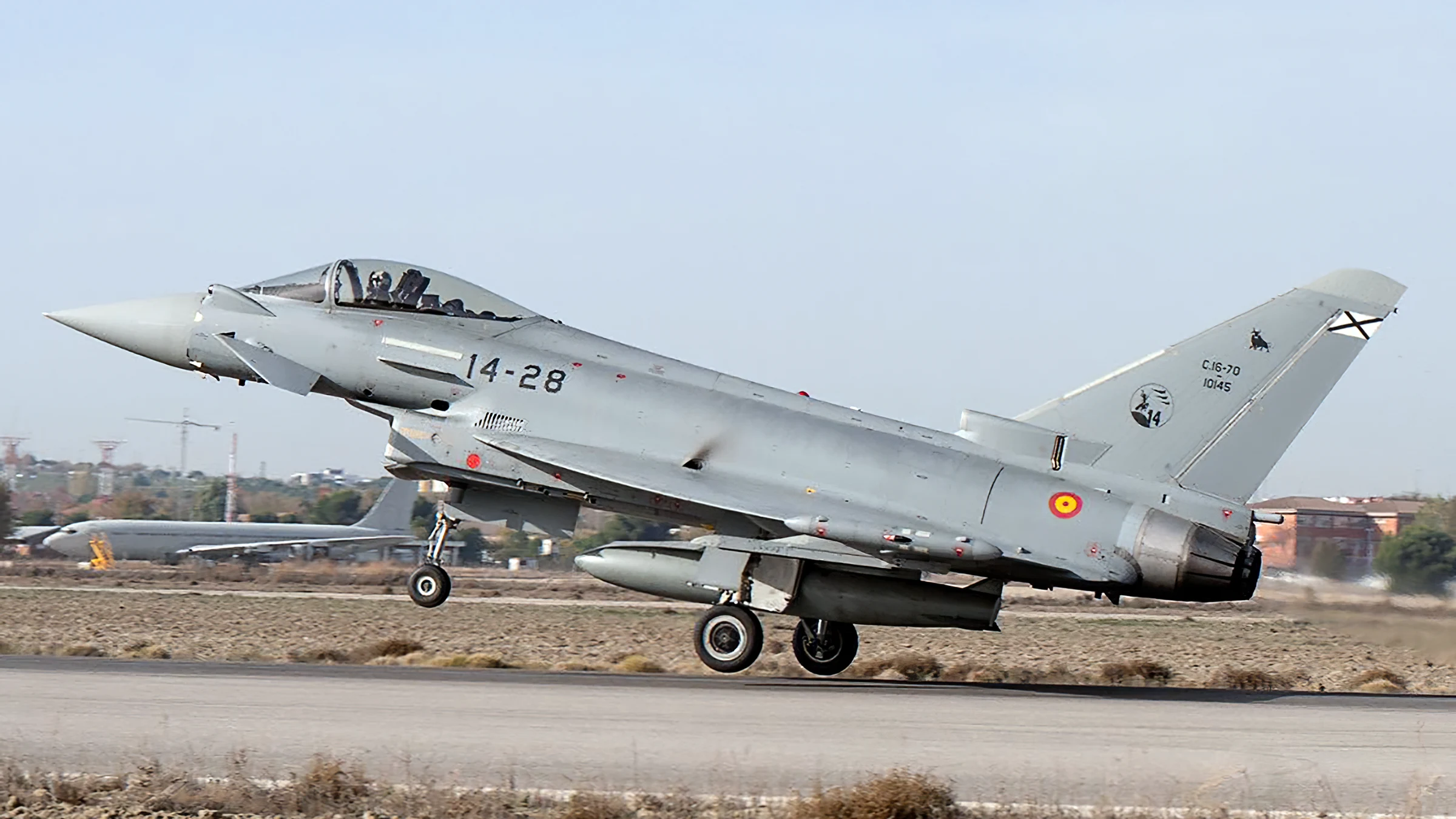 El Eurofighter Typhoon vuela por primera vez con radar E-Scan