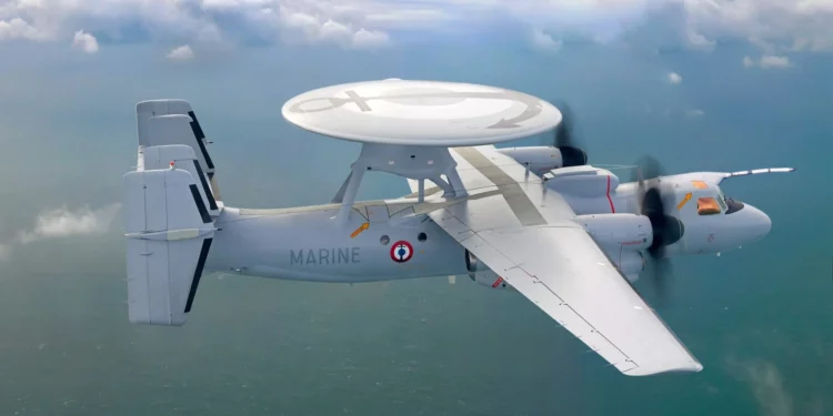 Ya se construye el primer Hawkeye E-2D Advanced para Francia