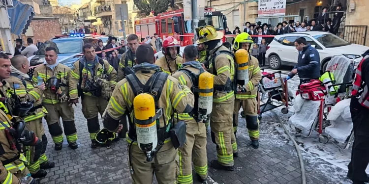 Incendio en escuela de Jerusalén deja decenas de heridos