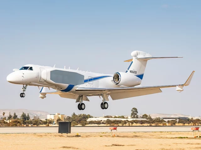 El avión espía más avanzado del mundo llega a la base Nevatim