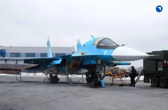 Rusia recibe nuevos aviones Su-34 NVO y Su-57 Felon