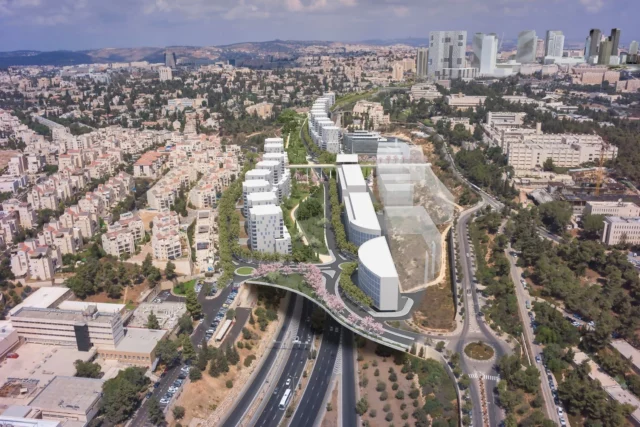 Jerusalén anuncia ambicioso proyecto urbano sobre la autopista Begin