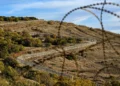 Vista desde el norte de Israel de la frontera con Siria, 8 de diciembre de 2024. (Michael Giladi/Flash90)