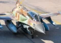 Aviones de combate F-16I de la IAF se preparan para despegar de la base aérea de Ramon, en el sur de Israel, para atacar a los hutíes en Yemen, el 10 de enero de 2025. (Fuerzas de Defensa de Israel)