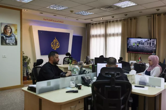 La Autoridad Palestina suspende las transmisiones de Al Jazeera