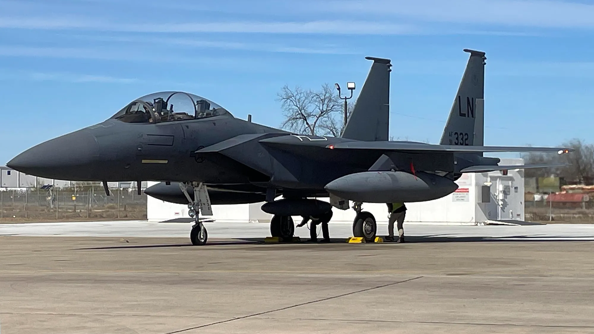 Primeros F-15E con EPAWSS entregados a la RAF