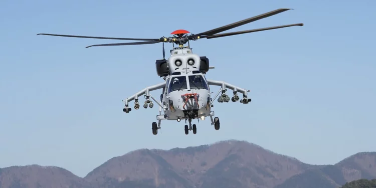 Primer vuelo del helicóptero de ataque de la Marina de Corea del Sur