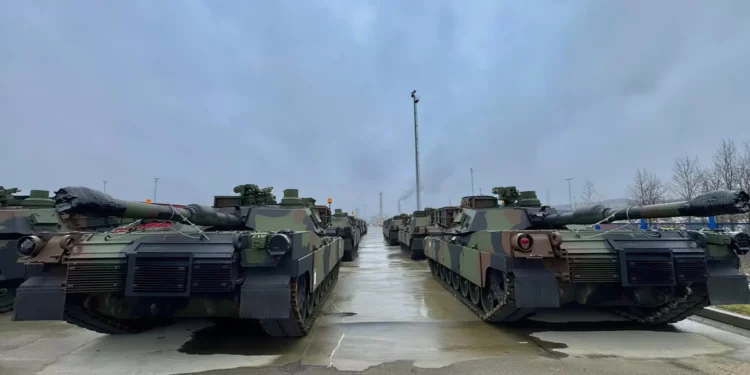 Polonia recibe sus primeros tanques M1A2 Abrams SEPv3