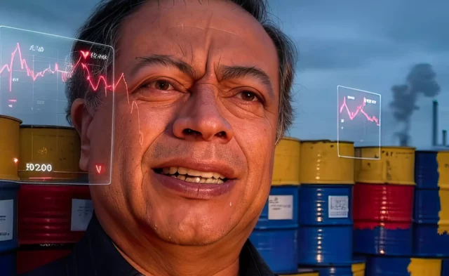 Precios del petróleo caen tras revertirse la amenaza arancelaria de Colombia