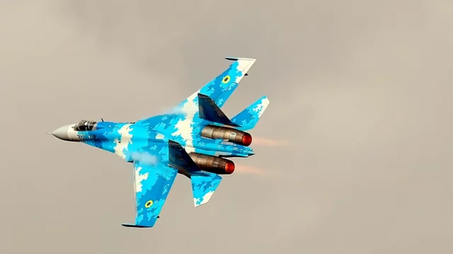 Ataque nocturno: Ucrania equipa Su-27 con bombas GBU-39