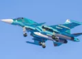 Rusia lanza por primera vez un misil Kinzhal desde un Su-34