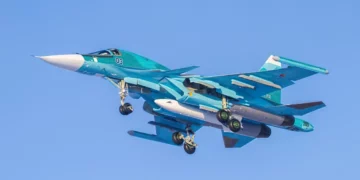 Rusia lanza por primera vez un misil Kinzhal desde un Su-34