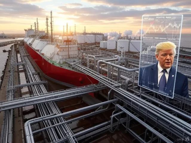 Trump impulsa auge del gas natural con IA y exportaciones de GNL