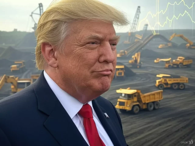 Trump reaviva la industria del carbón en Davos