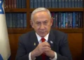 El primer ministro, Benjamin Netanyahu, aborda el acuerdo de alto el fuego entre Israel y Hamás sobre la toma de rehenes, en una declaración en video publicada el 18 de enero de 2025. (Captura de pantalla de GPO)