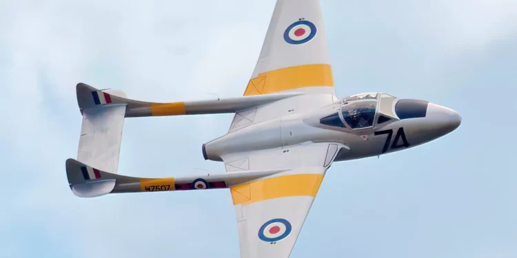 El De Havilland Vampire: el caza británico que hizo historia