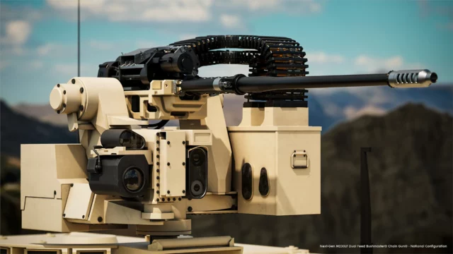 Northrop Grumman presentará el cañón M230LF Dual Feed en EAU