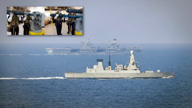Royal Navy recibe el primer sistema MEWSIC de guerra electrónica