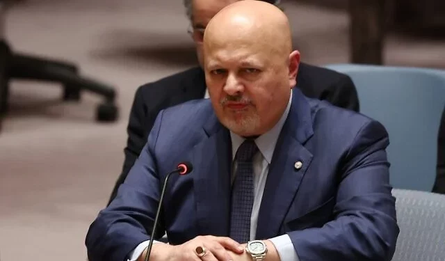 El fiscal jefe de la Corte Penal Internacional, Karim Khan, asiste a una reunión del Consejo de Seguridad de las Naciones Unidas sobre Sudán y Sudán del Sur en la sede de las Naciones Unidas en Nueva York, el 27 de enero de 2025. (Michael M. Santiago/Getty Images/AFP