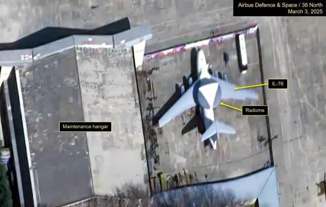 Satélite revela avances en la aeronave AEW&C de Corea del Norte