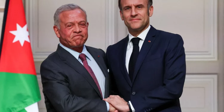 Macron y Abdullah instan a la diplomacia en Gaza