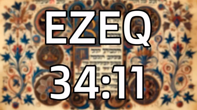 Error de traducción en Ezequiel 34:11 lo cambia todo