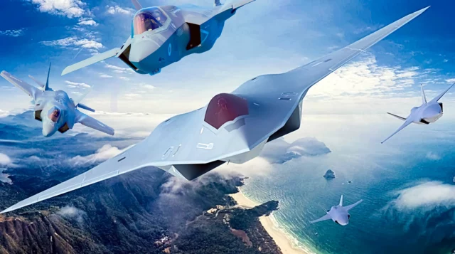 El F-47 es velocidad hipersónica con cerebro de enjambre
