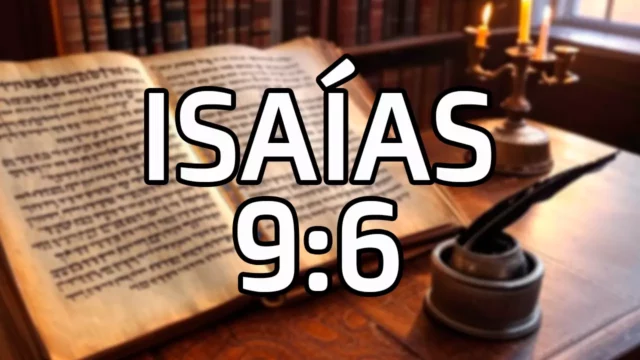Error de traducción en la Biblia: Isaías 9:6