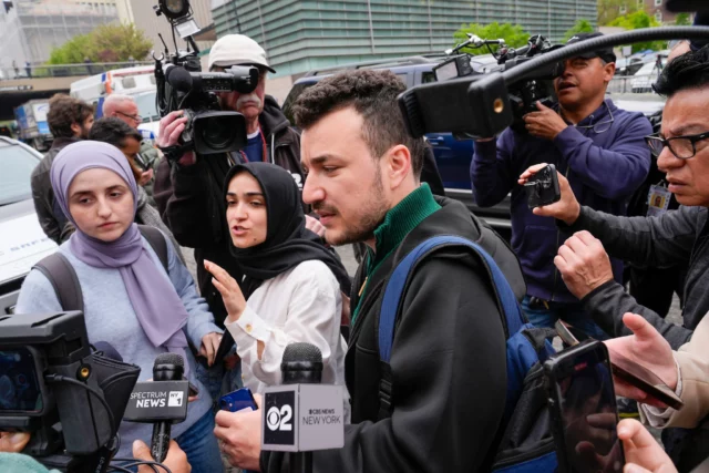 Trump: El arresto de un estudiante palestino de Columbia es “el primero de muchos”