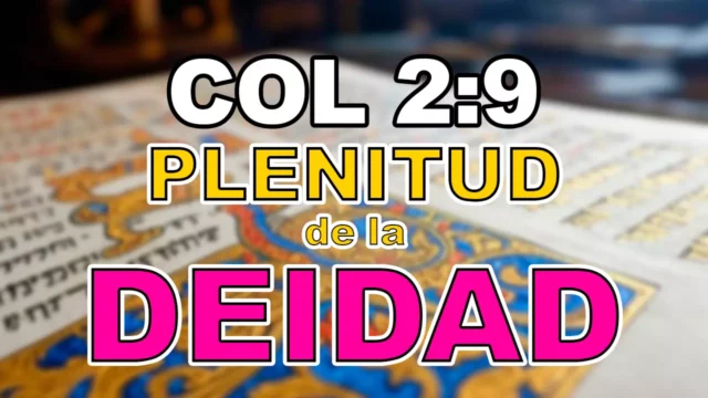 Colosenses 2:9 y su verdadero significado en el contexto judío