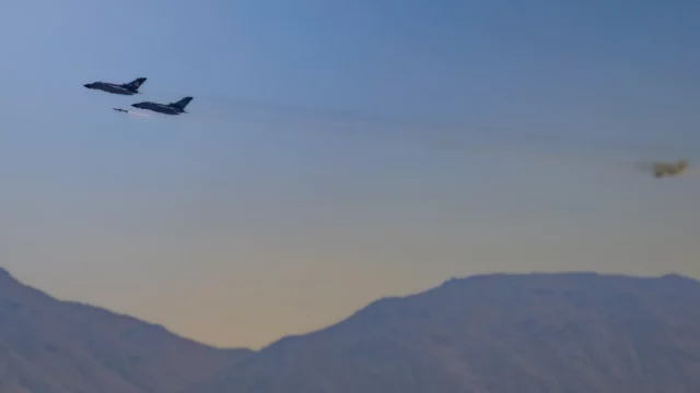 Tornado alemán revienta el aire con un misil AARGM