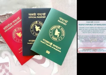 Bangladesh restablece la inscripción “excepto Israel” en pasaportes