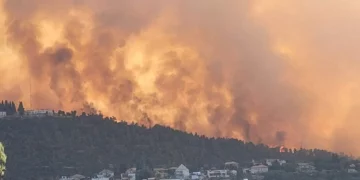 Aviones y bomberos combaten incendios en Beit Shemesh