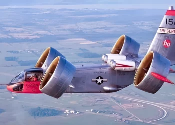 El X-22 despegó como helicóptero y voló como avión desde 1966
