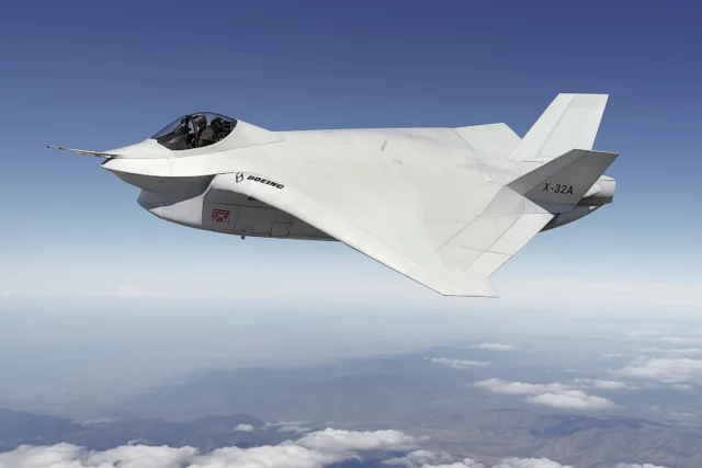 El “avión sonriente” X-32 que quiso ser el F-35