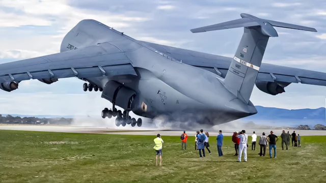 C-5 Galaxy: el avión más grande de la Fuerza Aérea de EE. UU.