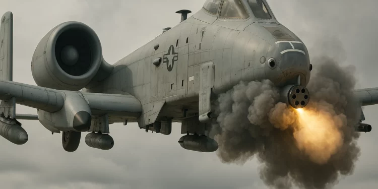 El A-10 Warthog se ganó el apodo de “tanque volador”