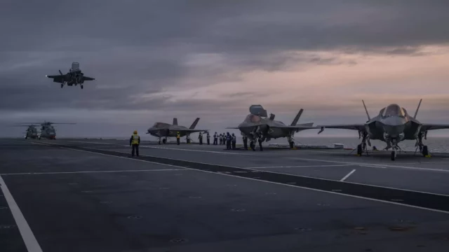 El Reino Unido despliega 24 F-35B y desafía a China en el Pacífico