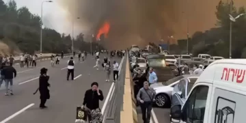 Unidad de rescate de Israel en alerta por incendios en Jerusalén