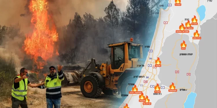Incendios en Israel alcanzan escala histórica y amenazan Jerusalén