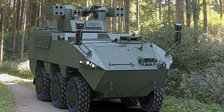 GDELS-Steyr presenta el PANDUR EVO M-SHORAD