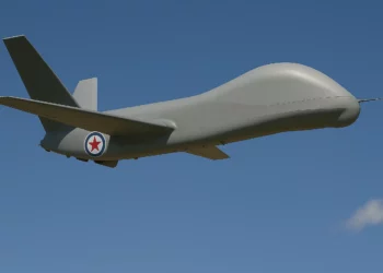 El UAV con IA de Corea del Norte luce como un RQ-4 Global Hawk