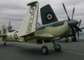 Las alas plegables del Supermarine Seafire para portaaviones