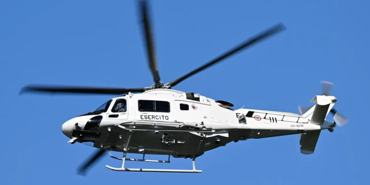Ejército italiano recibe primer helicóptero UH-169D en Viterbo