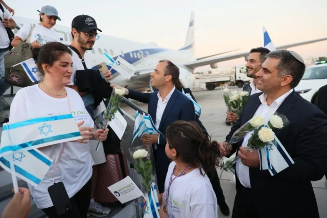 La inmigración a Israel ha caído un 27% desde la última Pascua