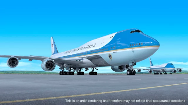 La USAF planea convertir 747 catarí en Air Force One